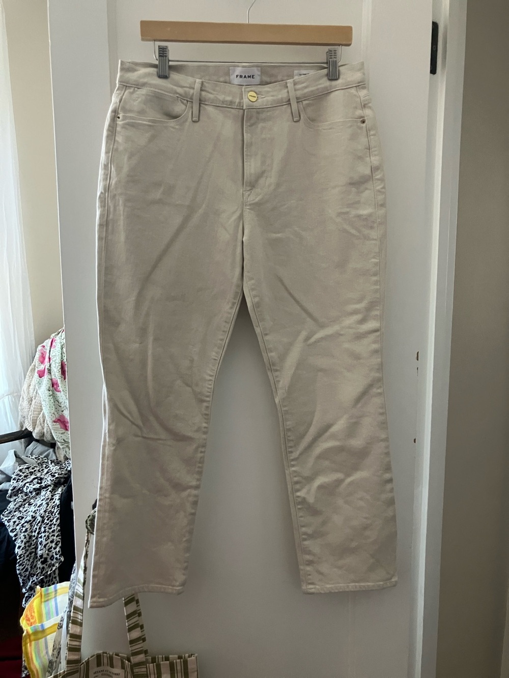 FRAME Le High straight Jean